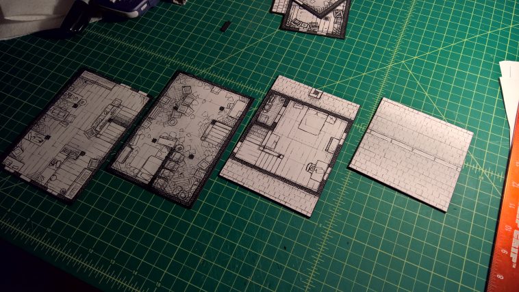 A complete building ready to go. Most of the 2 minute tabletop buildings are swappable allowing you to build custom buildings.