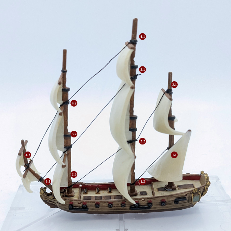 Oak & Iron standing rigging – Paul Kingtiger