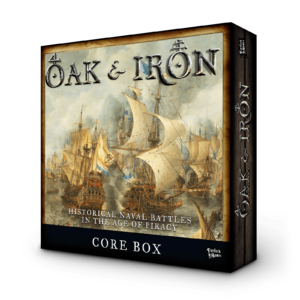 Oak and Iron core box front cover.